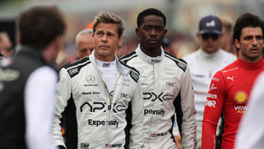 Brad Pitt e Damson Idris vestiram a pele de pilotos de Fórmula 1 no GP da Grã-Bretanha