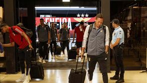 Voo do Benfica partiu para Birmingham com quase duas horas de atraso
