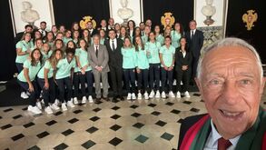 Marcelo Rebelo de Sousa incentiva Seleção feminina: «O vosso espírito é fazer o impossível»