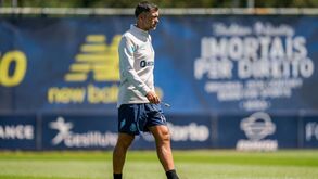 Sérgio Conceição contou com 27 jogadores no treino