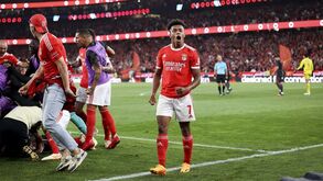 David Neres castigado por insultos a rivais: brasileiro falha Supertaça