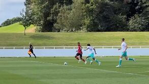 Os golos de Neres e Ristic no Southampton-Benfica