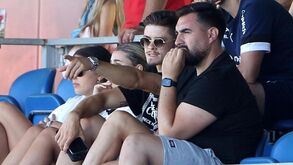 Vitinha esteve na bancada a assistir ao Sp. Braga-Torreense