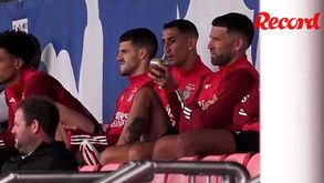 O dia do Benfica: teste com o Southampton, Neres em grande e Di María e Otamendi na bancada a partilhar mate