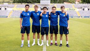 Cinco juniores sob o olhar de Daniel Ramos