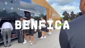 Southampton mostra bastidores do jogo com o Benfica