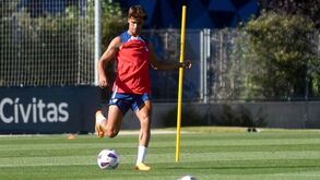 João Félix pára com fadiga muscular