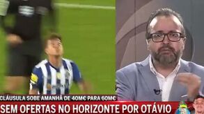 Vítor Pinto: «A saída de Otávio por 40 milhões era a preço de saldo e nem assim alguém lhe pegou»