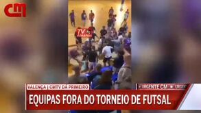 Pancadaria com adeptos e jogadores leva ao afastamento de duas equipas num torneio de futsal em Valença