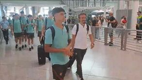 Seleção Nacional de sub-19 recebida com aplausos no Aeroporto Francisco Sá Carneiro