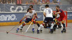 Europeu de hóquei: Portugal empata com a Espanha e fica mais perto de garantir o 1.º lugar