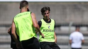 Diogo Sousa já pensa na estreia pelo V. Guimarães
