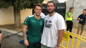 Hélder Nunes recebeu uma visita especial no Europeu