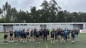 Jogadoras do Länk Vilaverdense sem receber