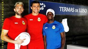 Plantel do Arouca passa tarde diferente nas Termas de Luso