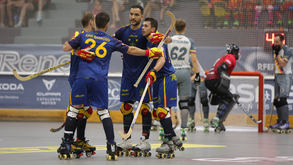Espanha bate Alemanha e defronta a Itália nas 'meias' do Europeu de hóquei em patins