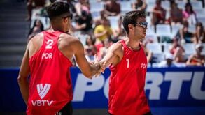 Dupla Pedrosa/Campos no quadro principal de etapa do circuito mundial de voleibol de praia