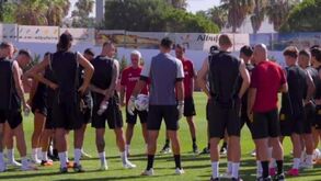 Roma partilha imagens do primeiro treino liderado por José Mourinho no Algarve