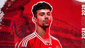 Oficial: Tomás Araújo renova com o Benfica até 2028