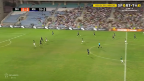 Assim foi o primeiro golo de Gyökeres com a camisola do Sporting