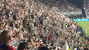 Debandada: adeptos do Inter Miami deixam estádio assim que Messi é substituído