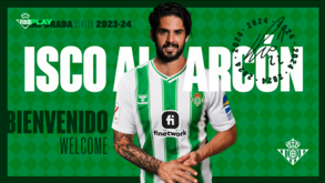 Isco oficializado como reforço do Betis