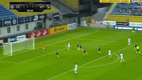 Segundo golo do V. Guimarães ao NK Celje é digno de futebol de praia