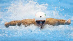 Diogo Ribeiro falha final dos 100 metros mariposa no Mundial