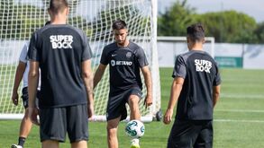Sporting prepara jogo de apresentação aos sócios: as imagens do treino