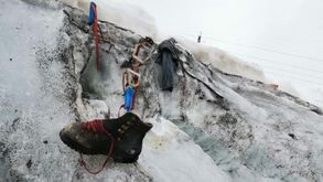 Glaciar derreteu na Suíça e revelou alpinista desaparecido desde 1986