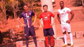 Aí está a nova camisola da UD Oliveirense: Kazu Miura foi um dos 'modelos'