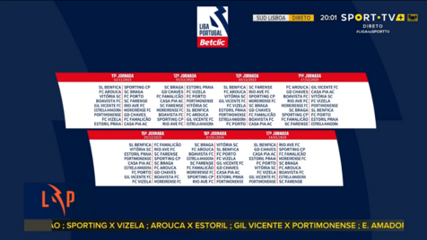 Liga Portugal Betclic - Novo Patrocínio e Calendário