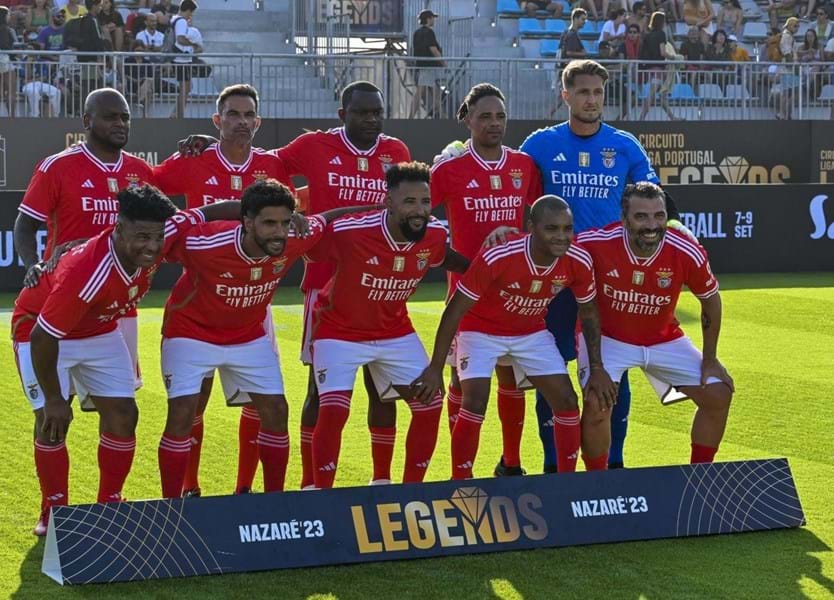 Liga Portugal Legends no Estádio do Viveiro – Jordan Santos na Praia da  Nazaré - Nazaré