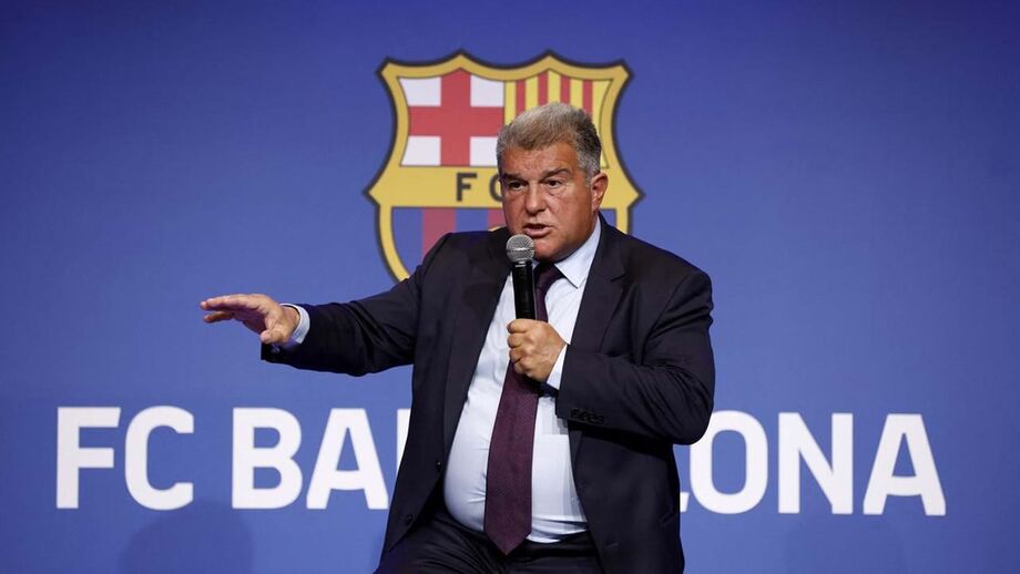 Laporta e o Barcelona punidos pela UEFA