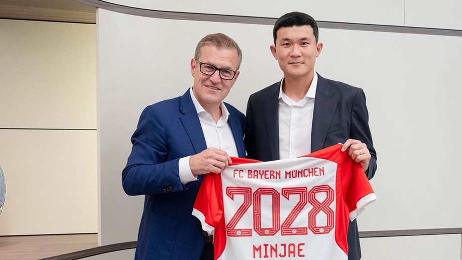 Bayern Munique oficializa contratação de Kim Min-jae