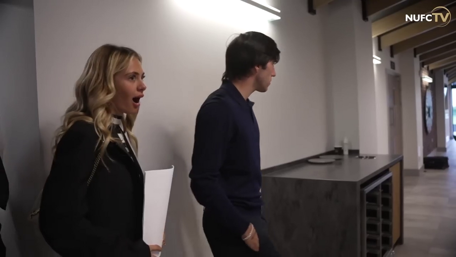 Juliette Pastore surpreendida com a qualidade existente nas infraestruturas do clube inglês