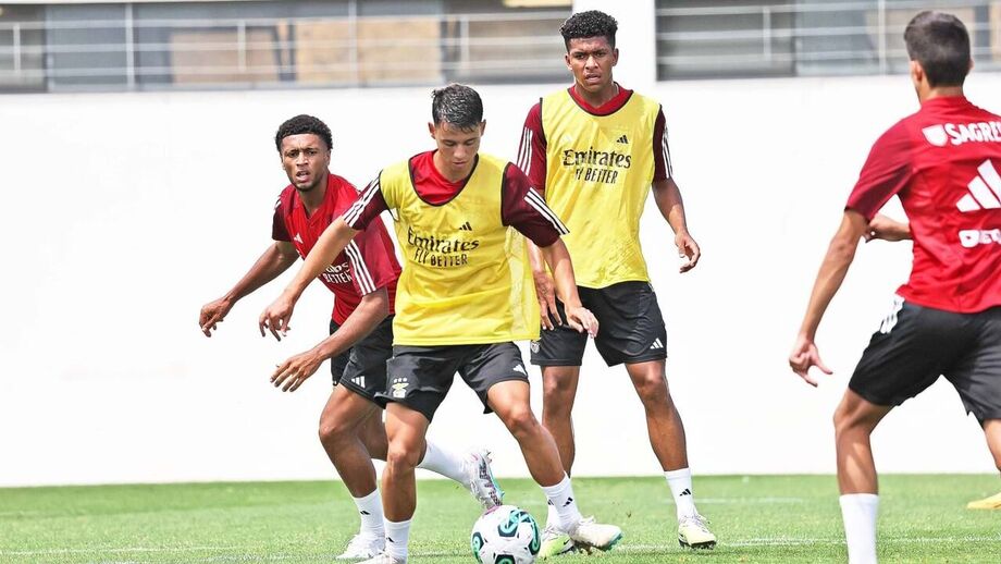 Pedro Santos com a bola
