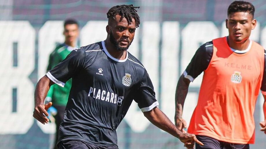 Chidozie foi uma das novidades no treino