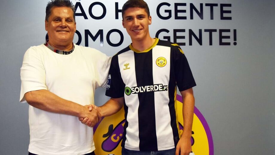 Shatri com o presidente Rui Alves