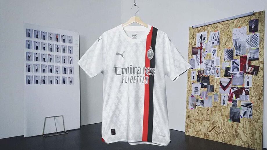 Traje dos rossoneri é inspirado na moda e design que caracterizam a cidade de Milão