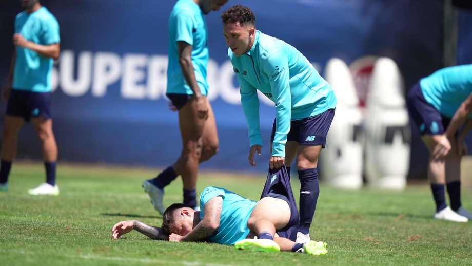 Jogadores continuam preparação para a nova temporada no limite