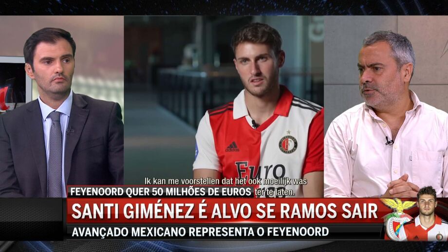 Sérgio Krithinas, diretor adjunto de Record, a propósito do interesse em Santi Giménez