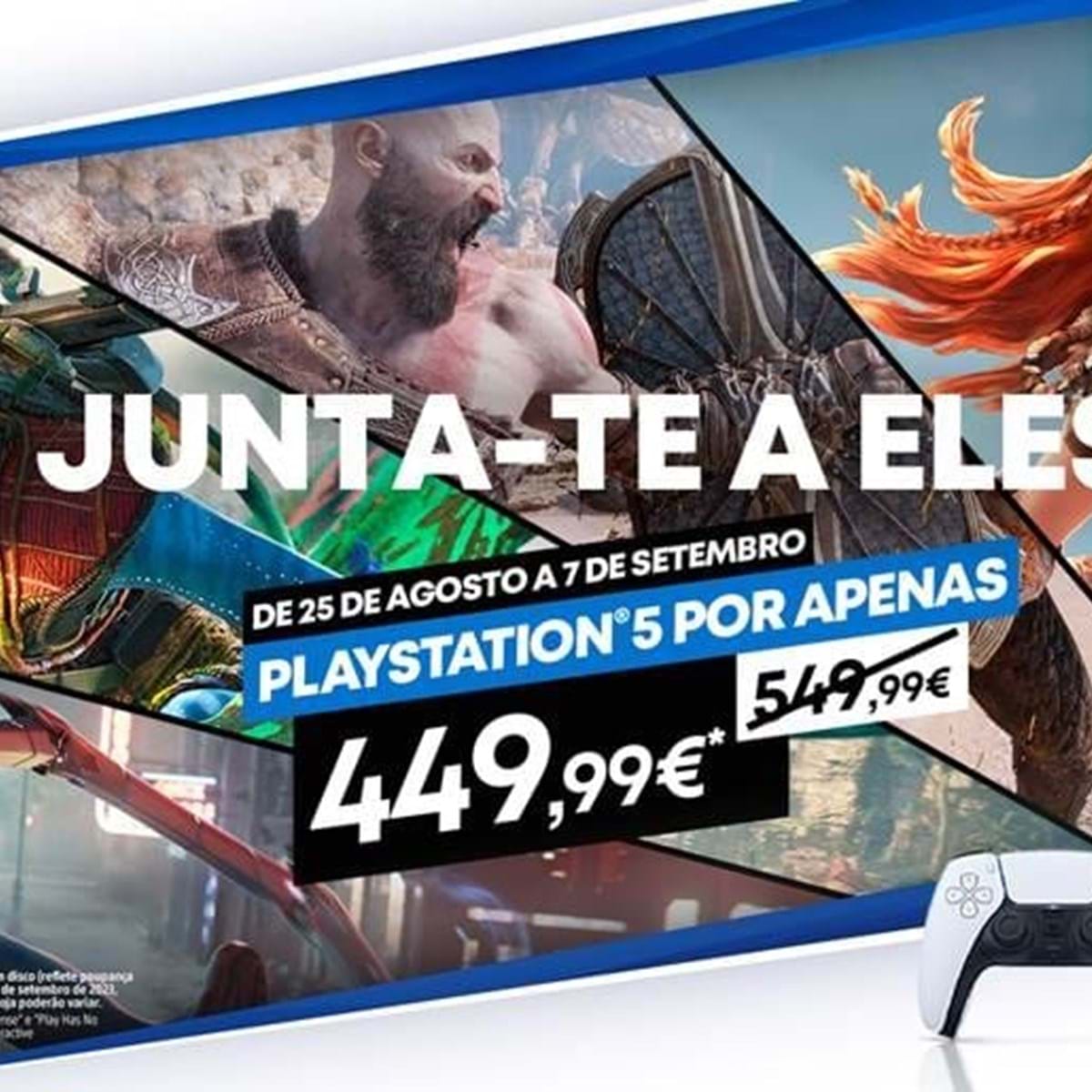 Exame Informática  PS5 vai ter desconto temporário de €100