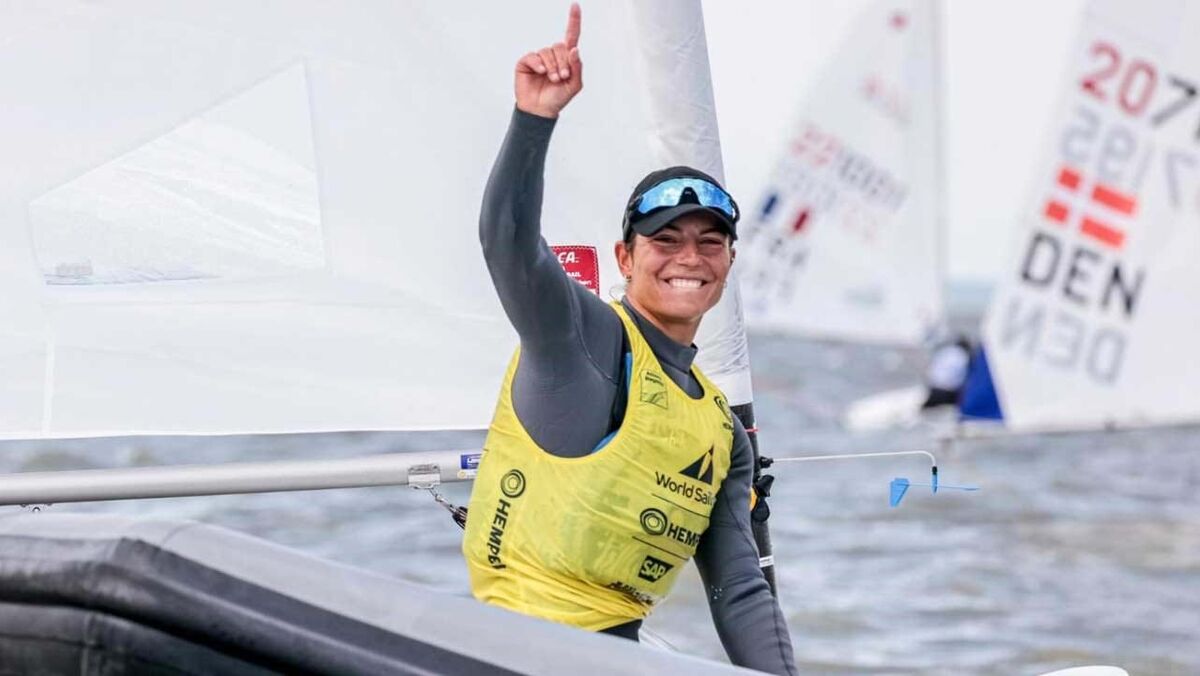 Velejadora Vasileia Karachaliou quer garantir presença em Paris'2024