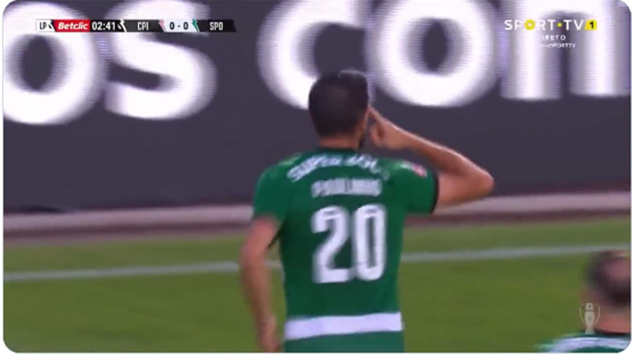 Paulinho, do Sporting, suspenso por três jogos e falha clássico