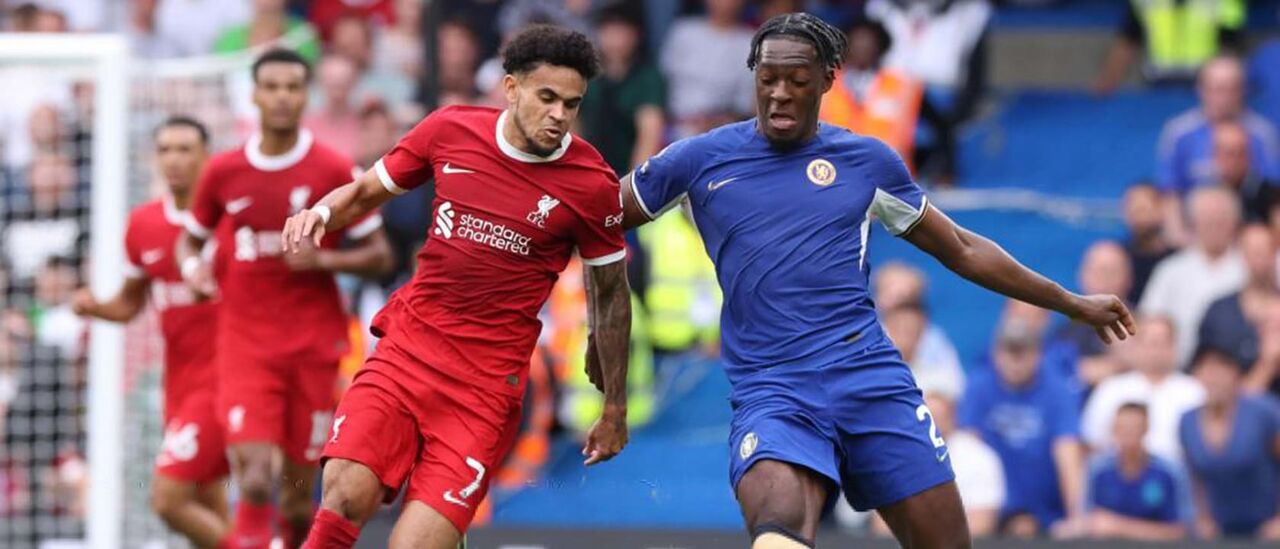 Luis Díaz e Disasi apontaram os golos em Londres 