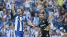Pressão alta do FC Porto obrigou Farense a errar e Toni Martínez inaugurou assim o marcador