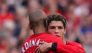 Rio Ferdinand com CR7 nesse jogo
