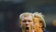 Paul Scholes foi titular, jogou os 90' e fez um golo aos 76'