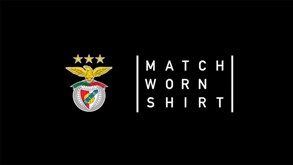 Adeptos do Benfica vão poder licitar as camisolas dos jogadores durante os jogos